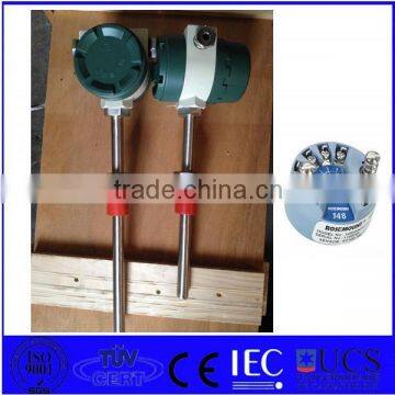 pt100 temperature transmitter with head mount