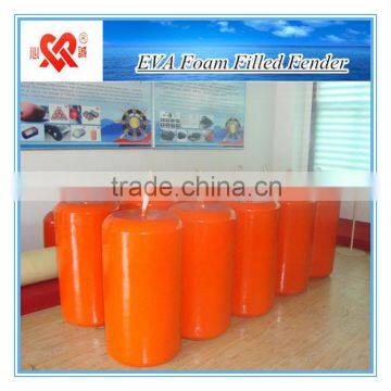 Polyurethane foam filled fenders for yacht or ship usages