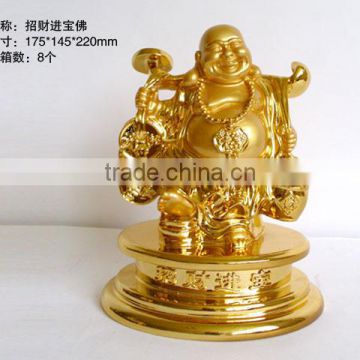 laughing buddha /gold buddha /buddha decoration home decoration