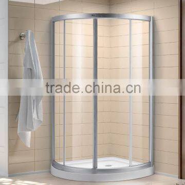 Shower room , shower box, sliding shower door shower encloure, Round shower enclosure with acrylic base