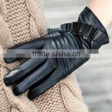 Nappa glove, fancy sheep leather opera gloves