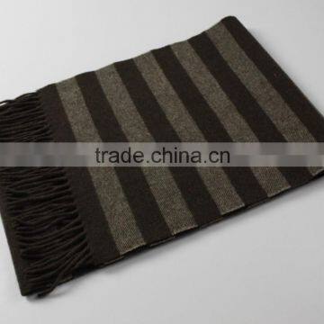 Yak Hair Stripe Scarf