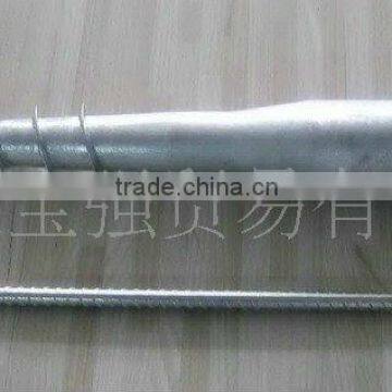 Galvanized Ground Screw Post Anchor