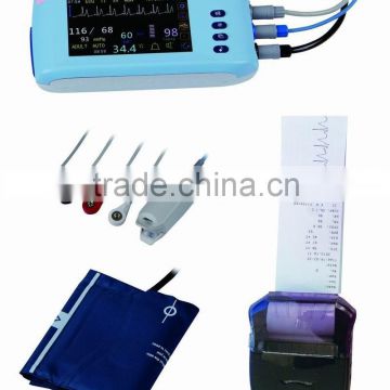 MC-JERRY-I Portable Patient Palm monitor with ecg nibp sat