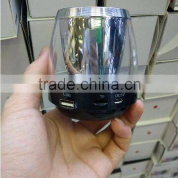 2016 New Style mini portable speakers for mobile phones color changing light and TF card