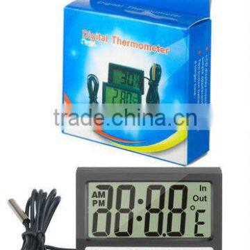 indoor outdoor digital thermometer with sensor DC--2