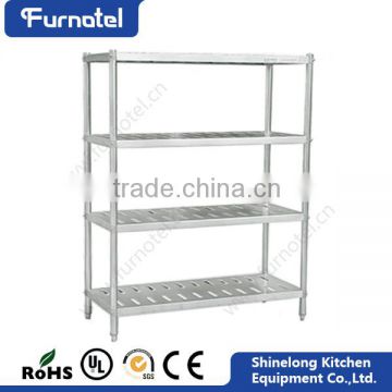 Best Selling Products Customizable 4 Layers Stainless Steel Shelf