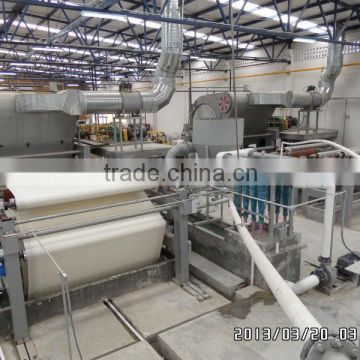 Waste paper tissue paper making machine