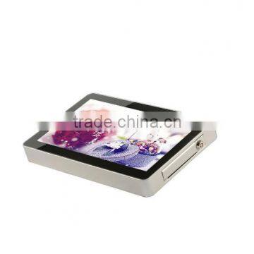 9inch bus backside mounted lcd advertising player/ music player