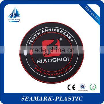 2016 custom heat resistant water proof custom hotel silicone coasters