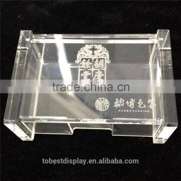 Hot Sale Fancy Popular Acrylic Business Card Holder, Place Card Holder photo-3