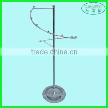 Chrome Plating Countertop Display Rack For Pendant