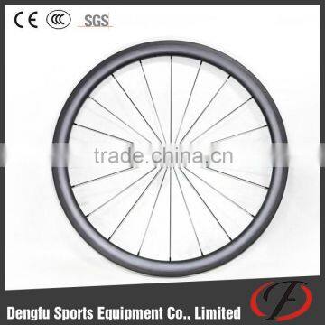 2015 newest 2 wheels 700C carbon rims carbon wheels 40mm clincher type