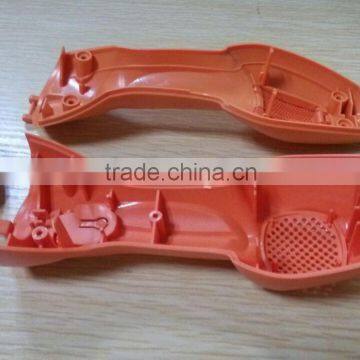 manufacturer produced orange plastic injection molding