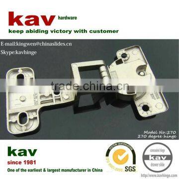 zinc alloy 270 degree wide angle normal door hinge