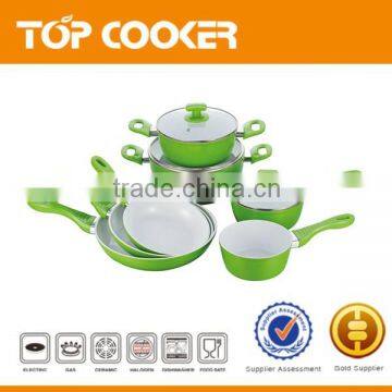 Eco-friendly Cookware Ceramic Coating Cookware Set