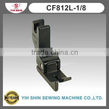 Industrial Sewing Machine Parts Sewing Accessories Teflon Hinged Rasing Feet Single Needle CF812L-1/8 Presser Feet