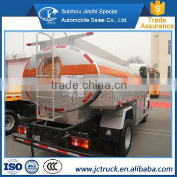 Diesel Engine Type and Turbocharger Type 8000kg derv oil tank truck hot sale