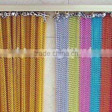 coil drapery,metal drapery, metal curtain,