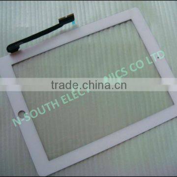 black 10.1 inch for ipad 3 digitizer glass touch panel