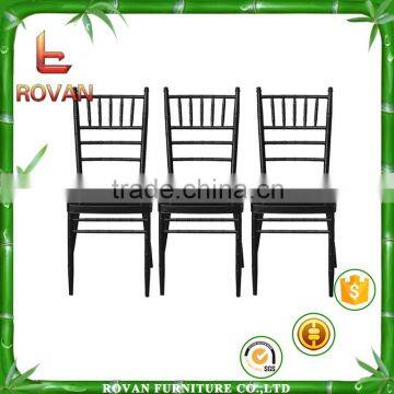Wedding Used Iron Metal Chiavari Chair Black Color photo-2