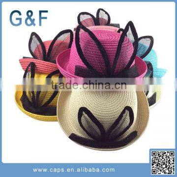 China Cheap Butterfly Straw Hats In Bulk