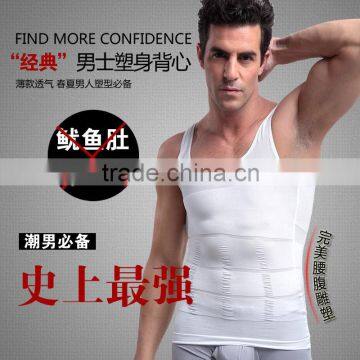 Wholesale Slimming Tummy Men Body Shaper Vest ,Belly Waist Shirt Underwear Shapewear