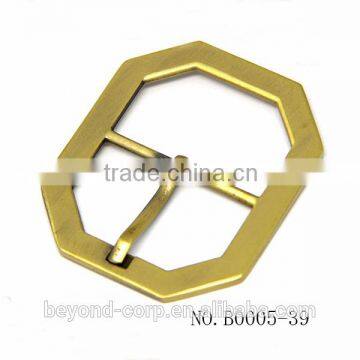Anti Brass Brush Effect Hexagon Shape Buckle Bee House Shape Pin Bar Buckle for Handbag photo-5