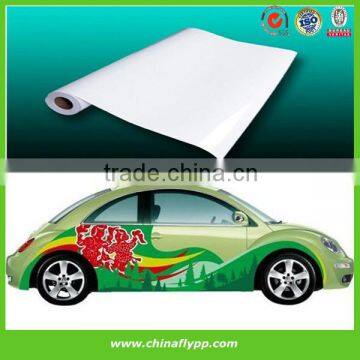 vinyl sticker roll outdoor advertising media printing pvc vinyl 80um self adhesive tape