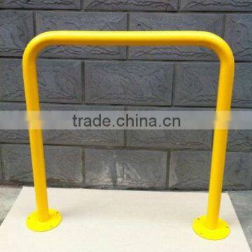 2012 Lastest Yellow Powder Coated U Bike Rack Factory