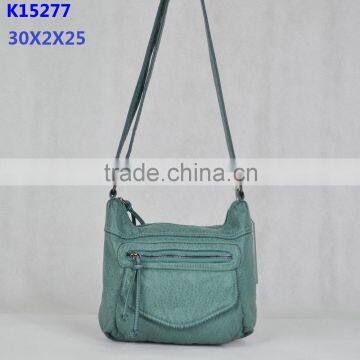 Angelkiss bag guangzhou factory trendy sling bag /light blue shoulder bag