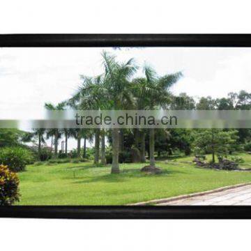 16:9 72" woven acoustically transparent fabric 10cm frame fixed frame projector screen