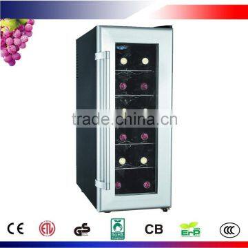 12 Bottles Thermoelectric Small Wine Refrigerator CW-35BB