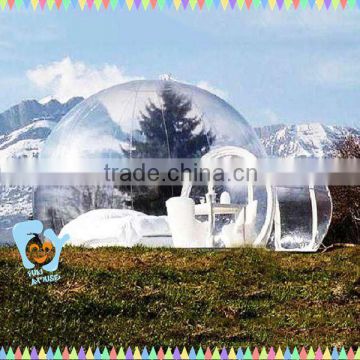 Funny inflatable bubble room