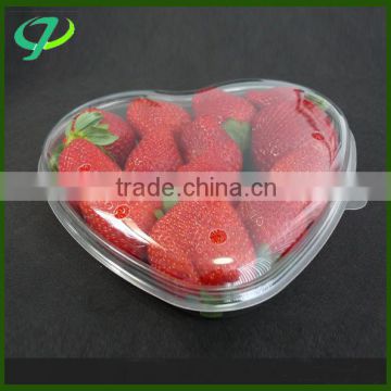 Disposable plastic food tray