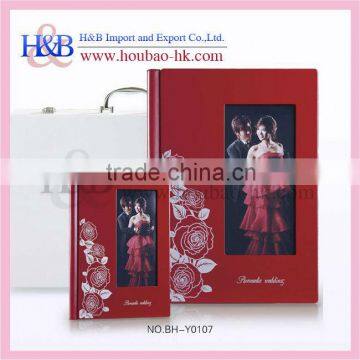 H&B hot sales painting cover wedding album pop up book