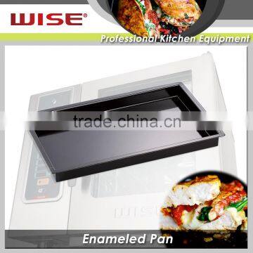 WISE Kitchen Stainless Steel Enameled Tray for Combi Oven