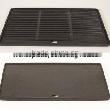 Germany Porcelain reversible coated cast iron BBQ grill plate