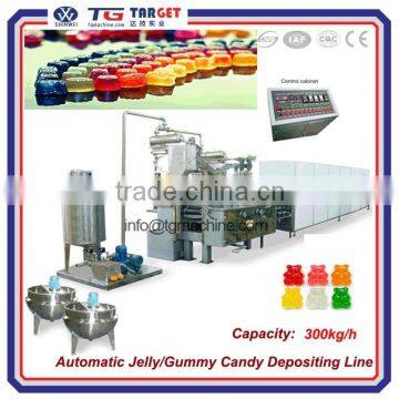GD300Q Fully Automatic Gummy/Jelly (QQ) Candy Depositing Line