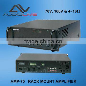 70W audio Rackmount power HIFI amplifier manufacture for DJ fans AMP-70