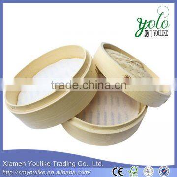 100% Natural Bamboo Steamer Basket photo-2
