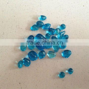 blue tiny glass bead