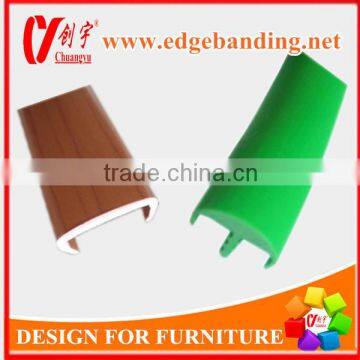 Profile U and T shape edge banding for office furniture