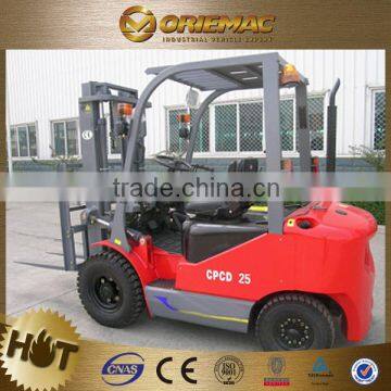 Small Electric Forklift YTO CPD25 Battery Charger Forklift Quality Choice