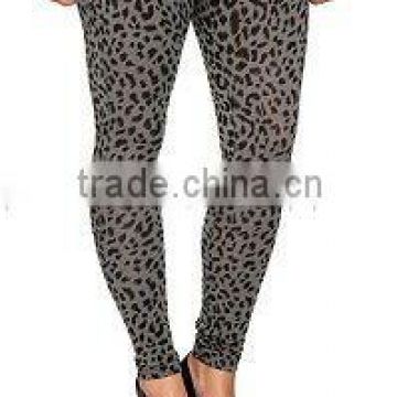 Ladies 95% cotton 5% spandex printed leggings