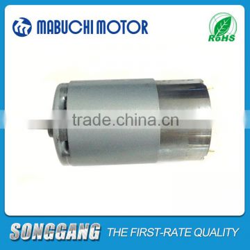 Double Shaft 12V DC 2200rpm MABUCHI Motor with Permanent Magnet Construction RS-455PA