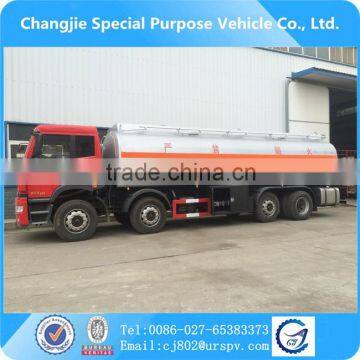 FAW 8x4 30000 liters fuel oil tanker truck for sale