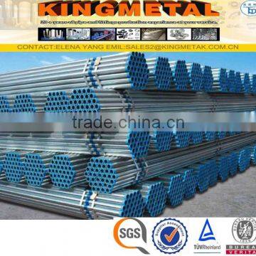 BS 1387 Q195 Glass B Welded Pre Galvanized Steel GI Pipe