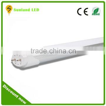 High quality ce rohs aluminum with pc clear frosted 1500mm 24w t8 led tube