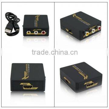 AV CVBS Composite to HDMI mini converter up scaler 1080P Guangdong supplier